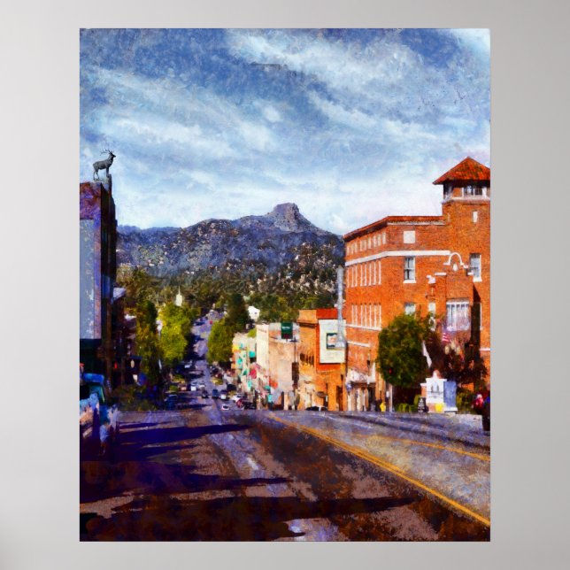 Poster "Prescott AZ Landmark" (Devant)
