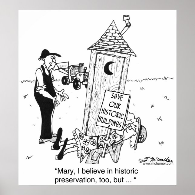 Poster Préservation historique des Outhouses ? (Devant)