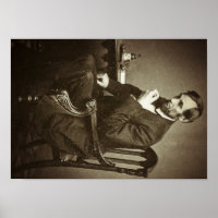 Président Abraham Lincoln STEREOVIEW RARE VINTAGE