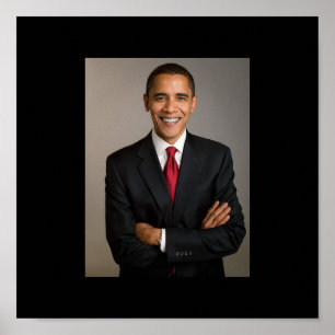 POSTER PRÉSIDENT BARACK OBAMA