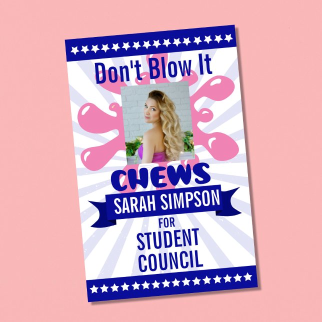 Poster président de la classe d'avis de vote, conseil des (Créateur téléchargé)