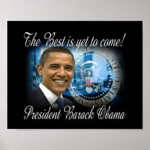 Poster Président des États-Unis de Barack Obama