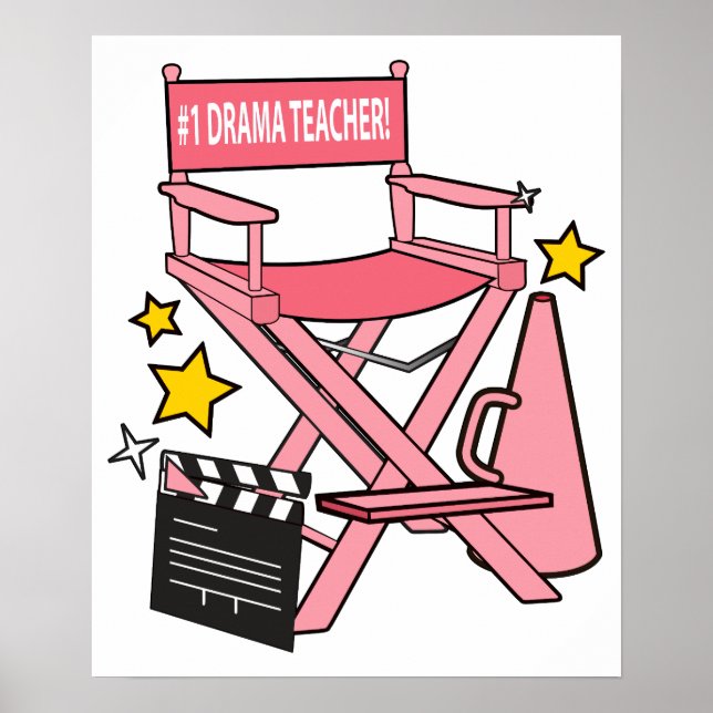 Poster Président du directeur : Numéro un enseignant de t (Devant)