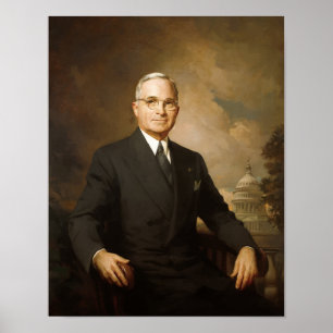 Poster Président Harry Truman