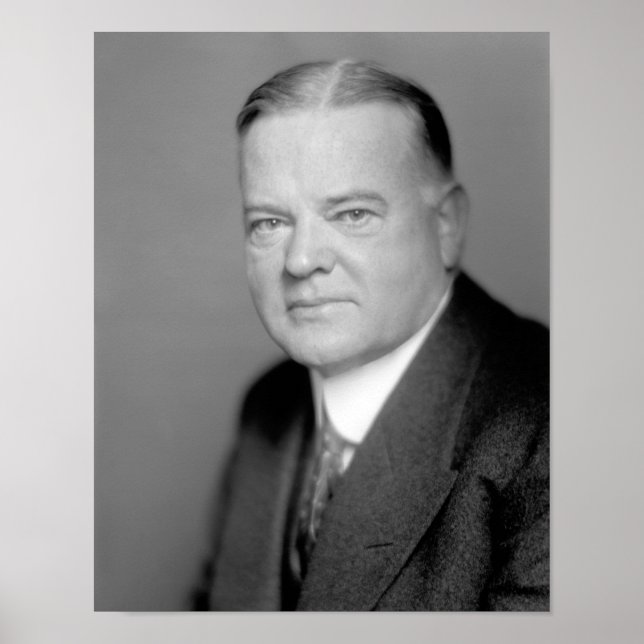 Poster Président Herbert Hoover Portrait (Devant)