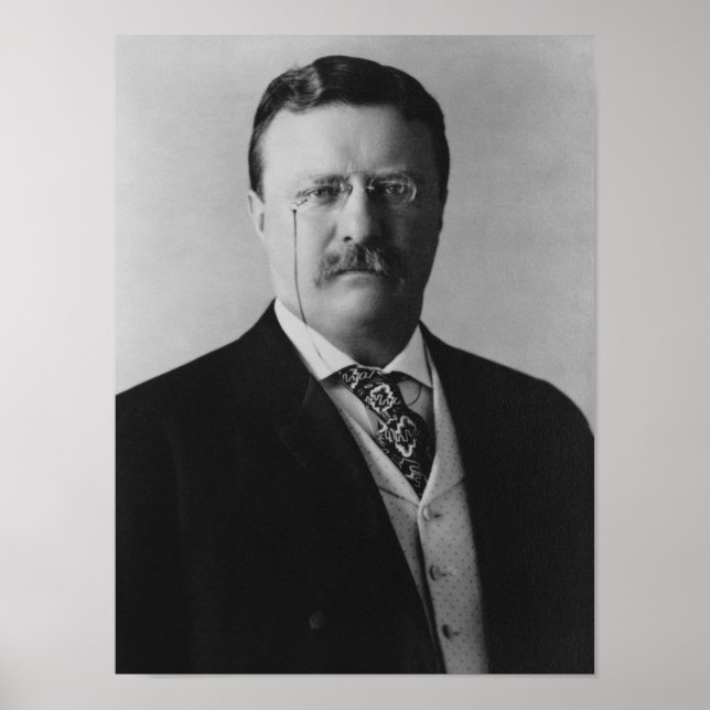 Poster Président Theodore Roosevelt - 1904 (Devant)