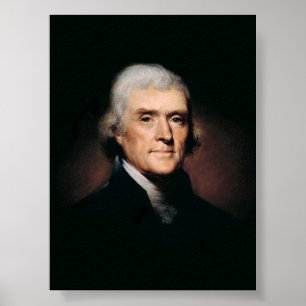 Poster Président Thomas Jefferson