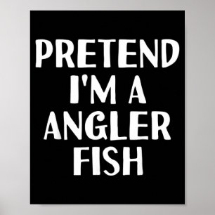 Poster PRETENDRE ÊTRE UN POISSON-CHEVREUIL Costume DIY dr