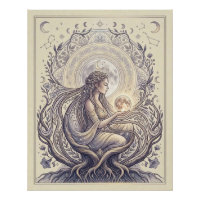 Prêtresse de la Lune Déesse