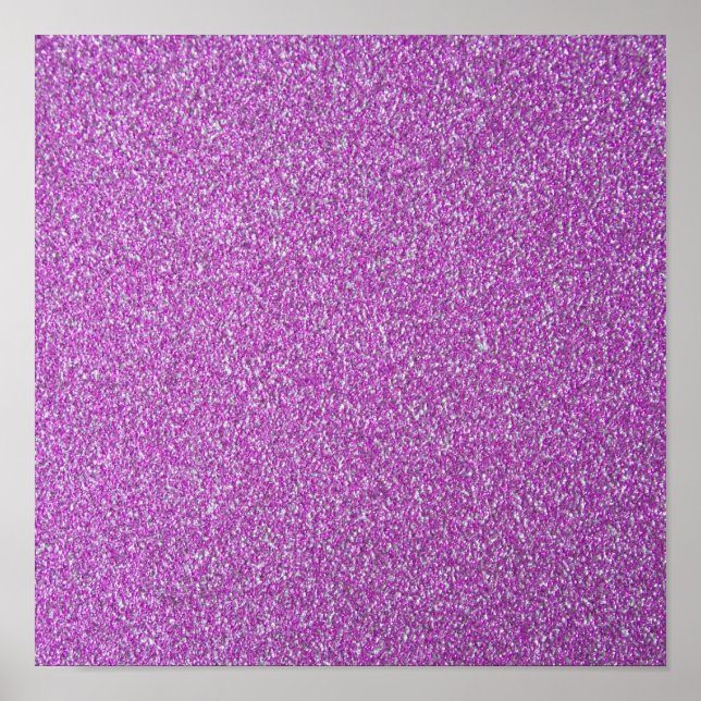 Poster Pretty Sparkle Arrière - plan personnalisable (Devant)