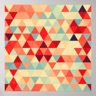 Poster Pretty triangle pattern II + your ideas