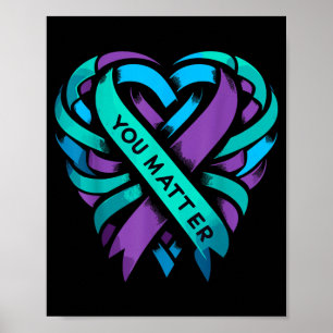 Poster Prévention de la sensibilisation à la santé mental