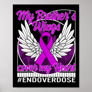 Poster Prévention des surdoses My Brother's Wings Cover M
