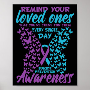 Poster Prévention Du Suicide Et Sensibilisation Suicide R