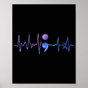 Poster Prévention et sensibilisation au point-virgule du