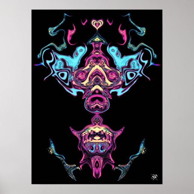 Poster Prier la divinité de l'idole (Devant)