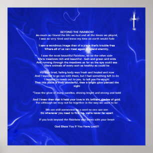 POSTER PRIÈRE ANIMALE APRÈS PERTE