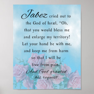 Poster Prière de Jabez