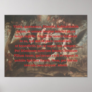 Poster Prière de nuit Sainte famille Imprimer