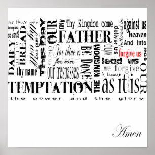 Poster prière des seigneurs