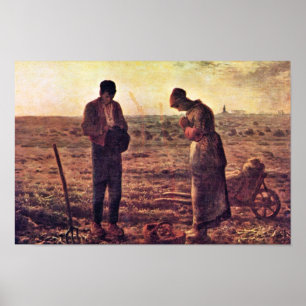 Poster Prière du soir par le millet (la meilleure