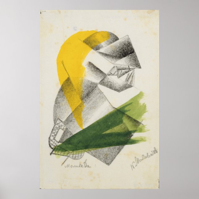 Poster Prière II, c.1913 (lithographie) (Devant)