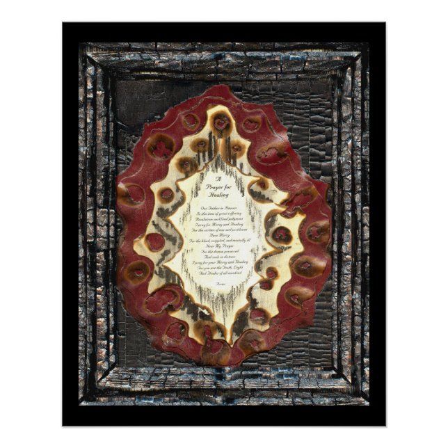 Poster Prière Pour Guérir (Devant)