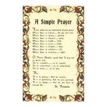 prière simple=st. francis=pape francis=florentine