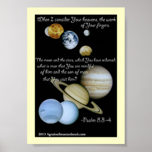 Poster Prières bibliques