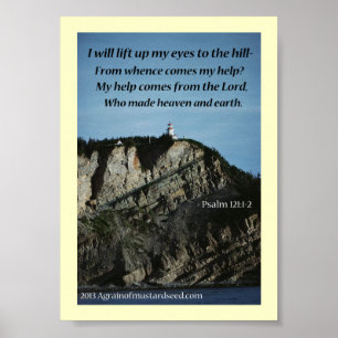 Poster Prières de l'Écriture biblique