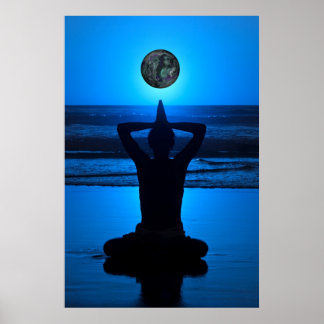 Poster Priez pour la terre