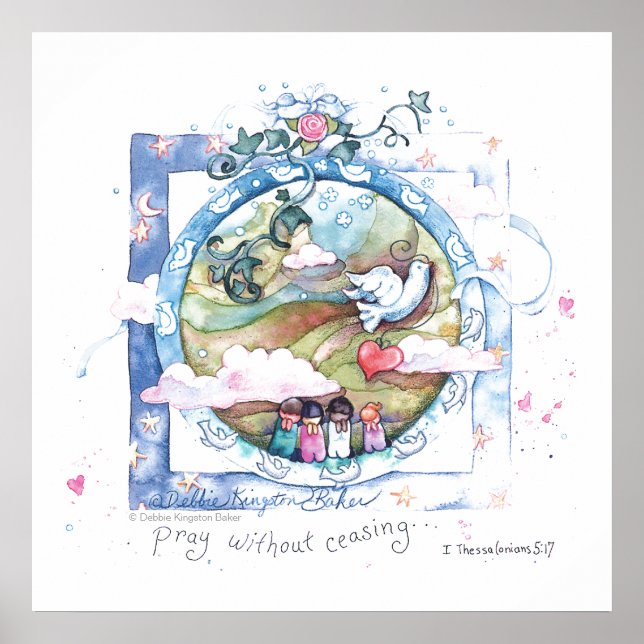 Poster Priez sans cesser (Devant)