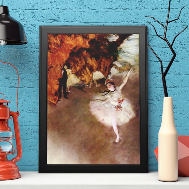 Poster Prima Ballerina, Rosita Mauri par Edgar Degas (Créateur téléchargé)