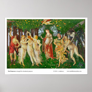 Poster PRIMAVERA ré-imaginé à des fins éducatives