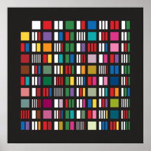 Poster Prime Factor - Noir