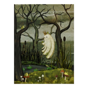 Poster Prince de grenouille