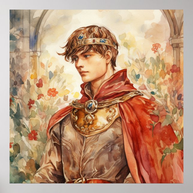 Poster Prince médiéval (Devant)