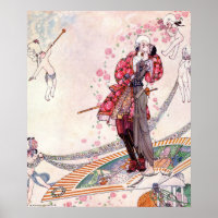 Prince Souci sur le ventilateur par Kay Nielsen