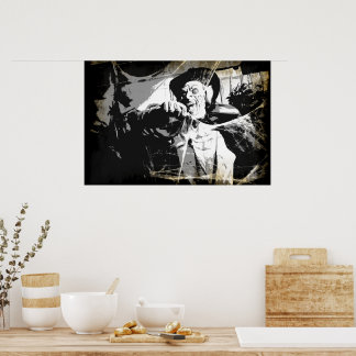 Poster Prince Vampire - Conception Halloween