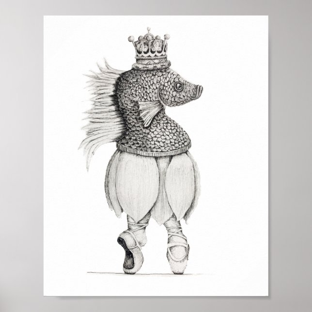 Poster "Princess Fisherina"  (Vorne)