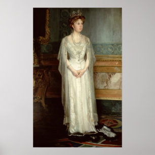 Poster Princess Victoria Eugenie, Queen of Spain