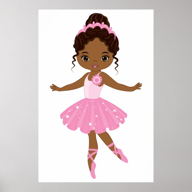 Poster Princesse Ballerina (Devant)