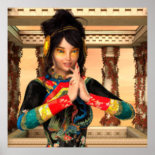 Poster Princesse de Chine