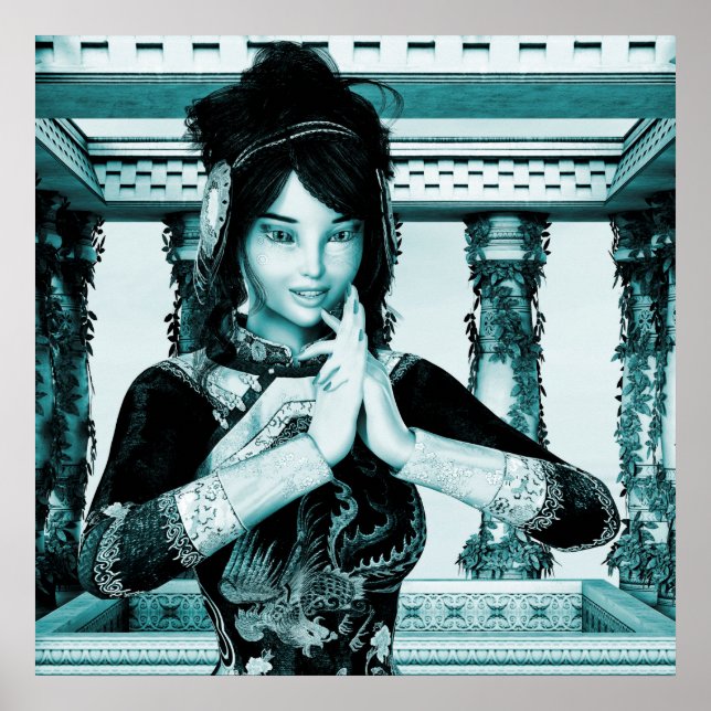 Poster Princesse de Chine (Devant)