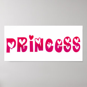 Poster Princesse de coeur