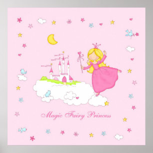 Poster Princesse de la fée magique
