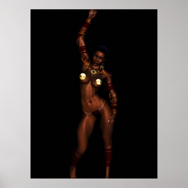 Poster Princesse de Mars Imaginaire fille G-String (Devant)