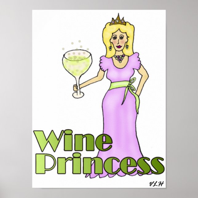 Poster Princesse des Vins (Devant)
