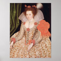 Princesse Elizabeth, fille de James I, 1612