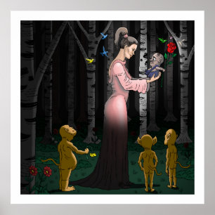 Poster Princesse et Gobelins